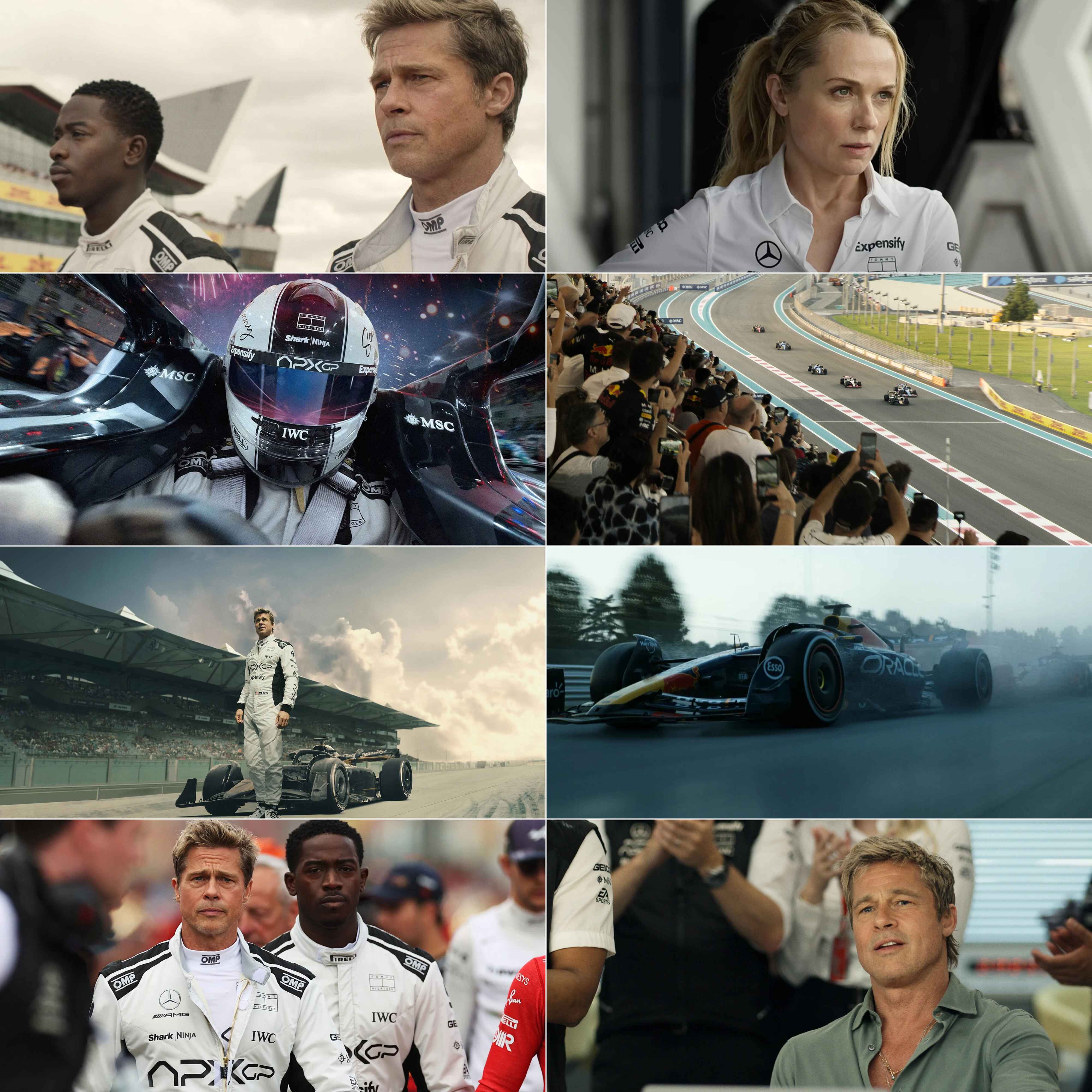 F1 - The Movie (2025) (Hindi + English) Dual Audio Hollywood Movie HD ESub Screenshot