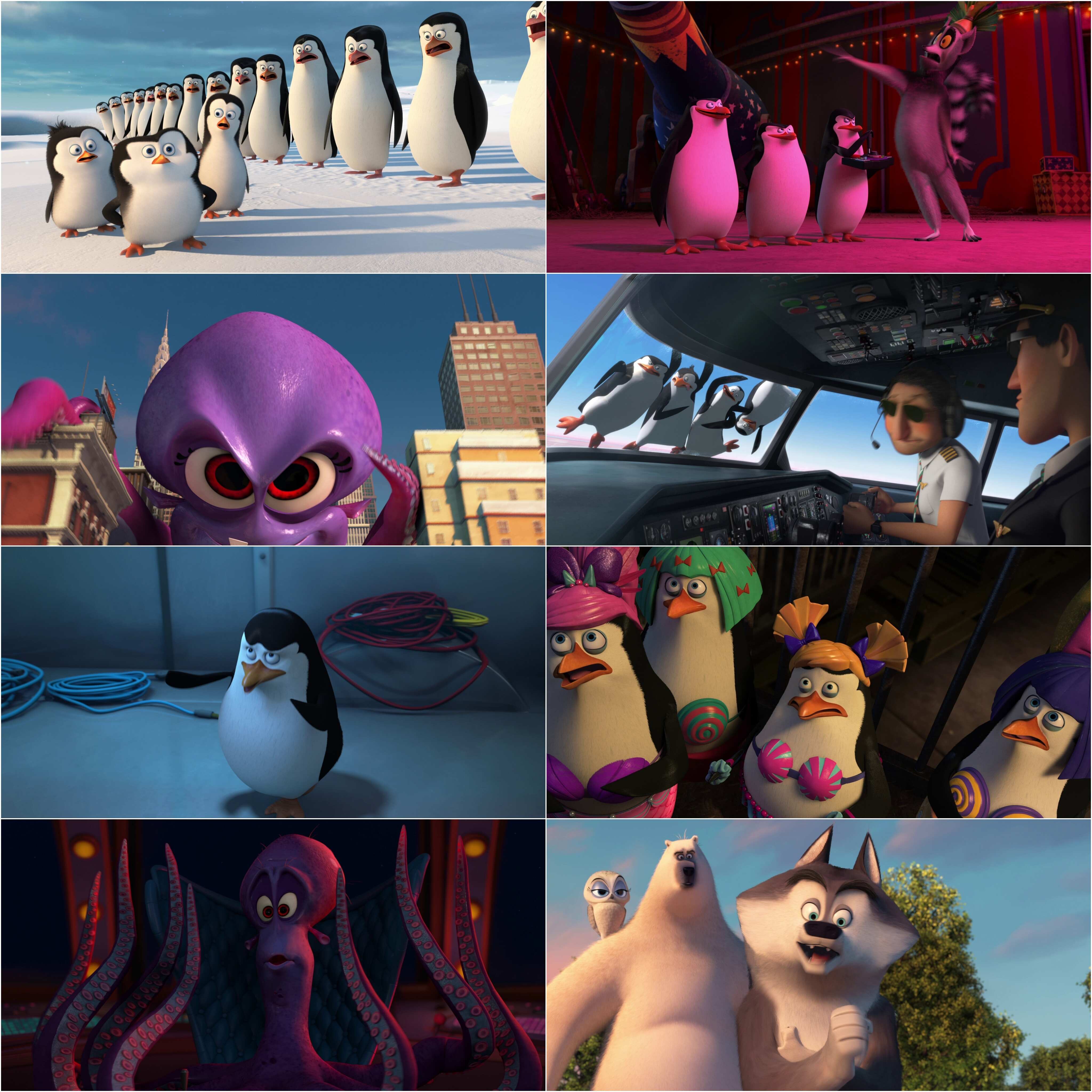 Penguins of Madagascar (2014) (Hindi + English) Dual Audio Animated Movie BluRay HD ESub Screenshot
